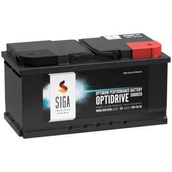 SIGA OptiDrive Car Battery 100Ah 12V